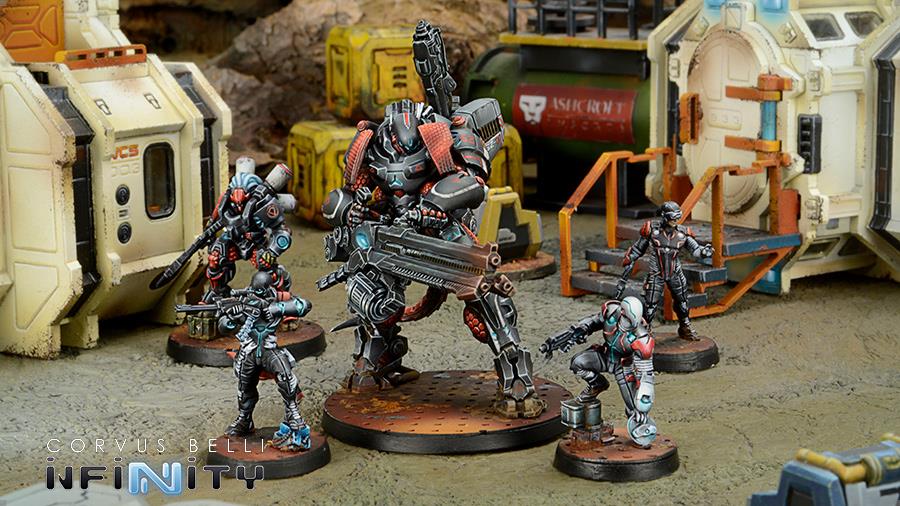 Szalamandra Squadron Infinity - Corvus Belli - Miniatura Nuova