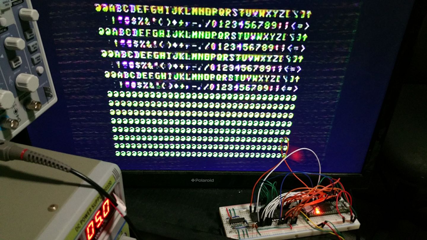Any tips on using the MC6847 external ROM board?