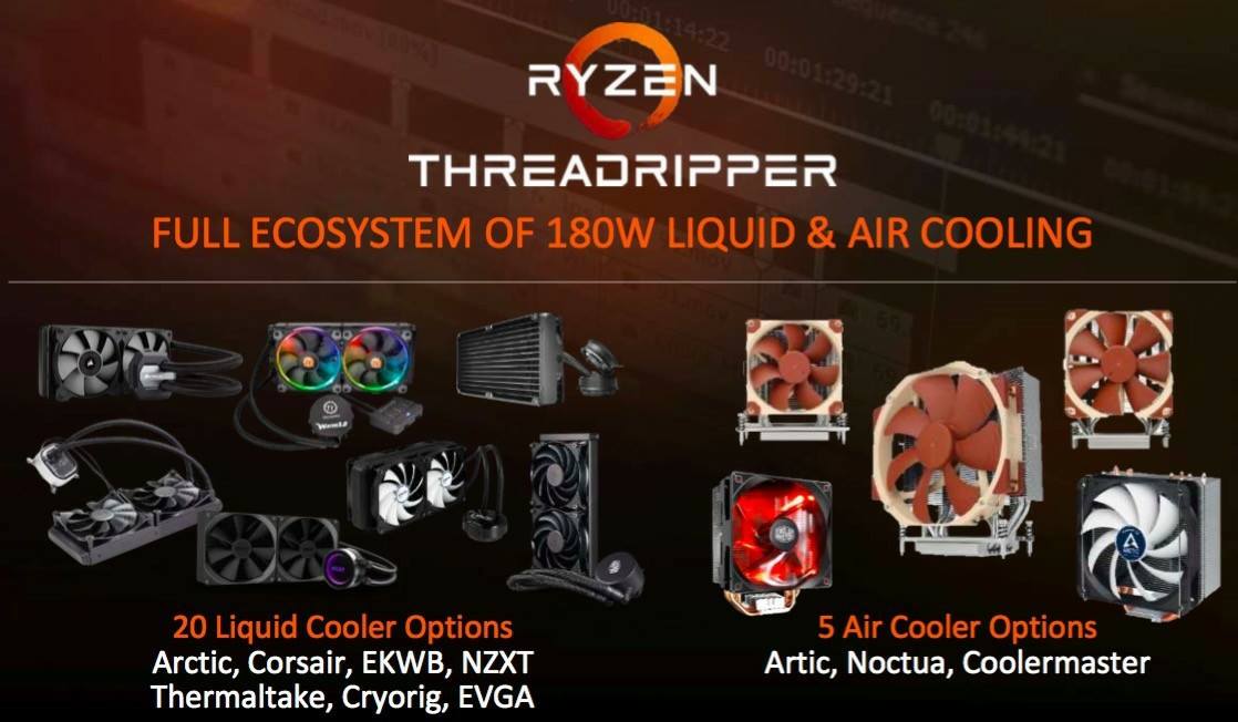 AMD - ชุดระบายความร้อนสำหรับ Ryzen Threadripper (TR4) จากแบรนด์ชั้นนำ ...