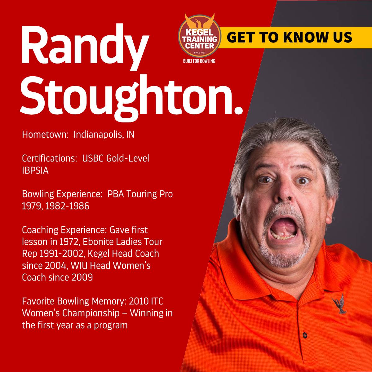 Kegel Training Center - Check out this bio on coach Randy Stoughton ...