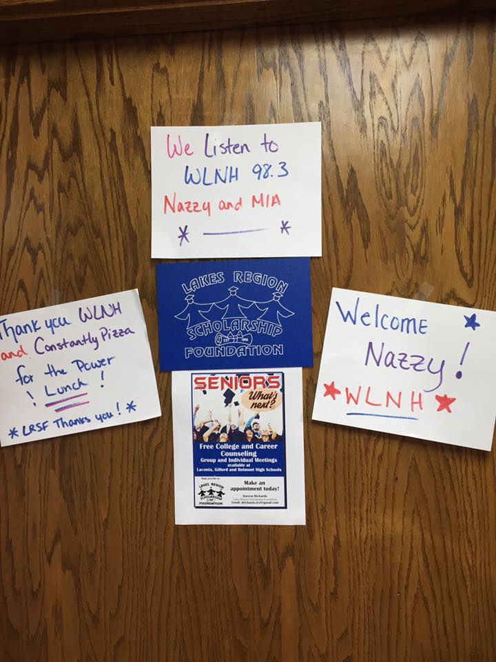 Thanks to WLNH for... - Lakes Region Scholarship Foundation