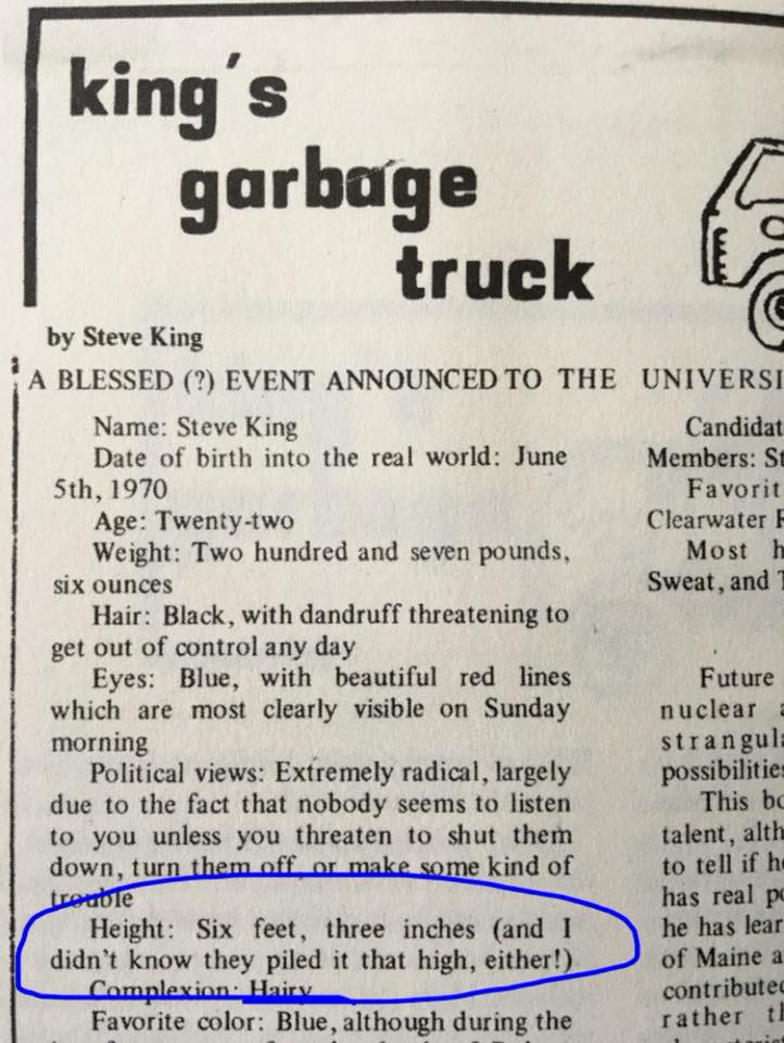 Stephen King College Newspaper