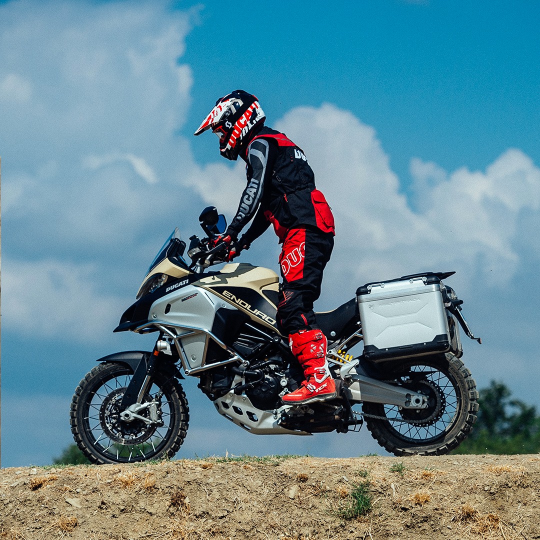 The Multistrada 1200 Enduro Pro was created to take you anywhere
