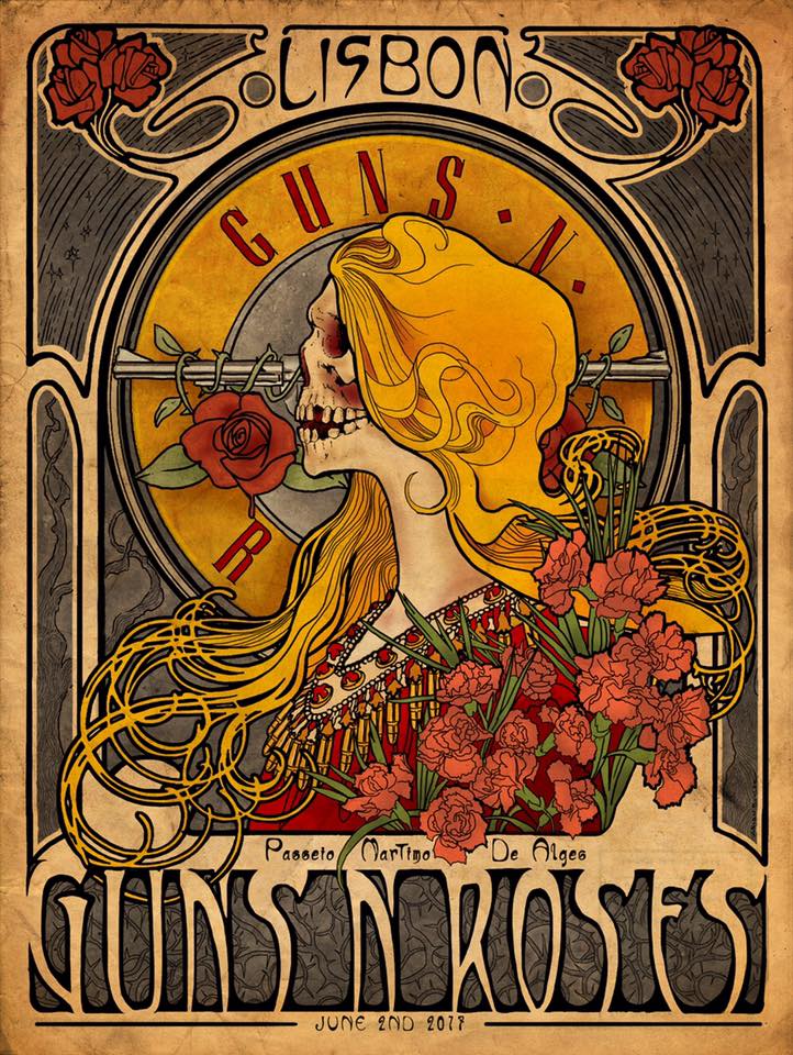 Guns - 🇵🇹 LISBON 🇵🇹 #GnFnR #NotInThisLifetime Tour 2017