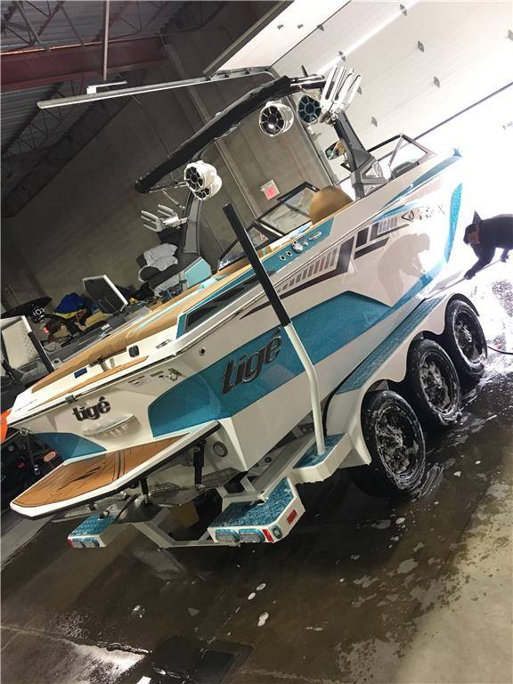 2017 Tige RZX2 with 62 hrs on the Raptor 400 motor for sale in