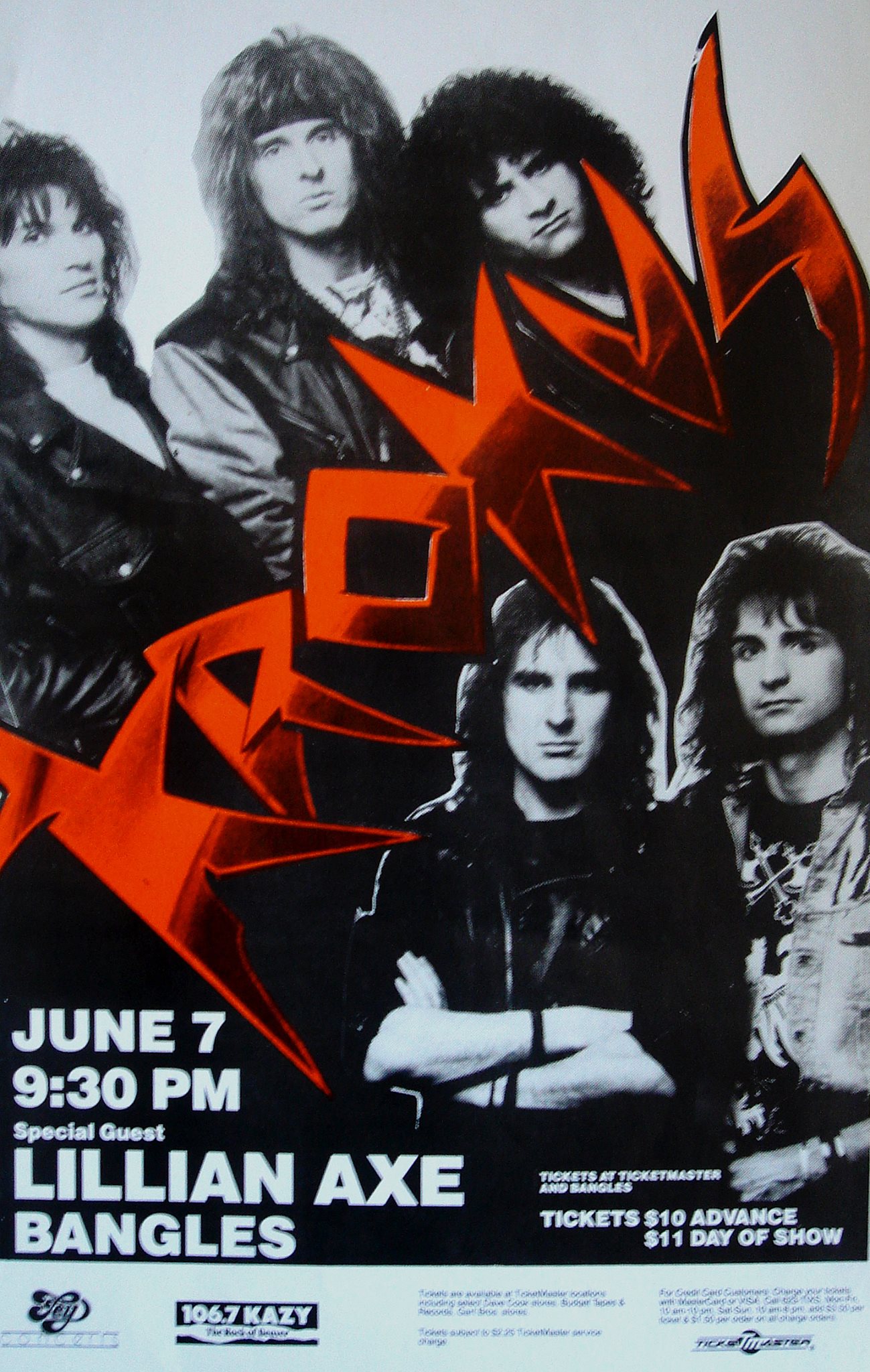 1988 - Last huge USA tour in support of the 