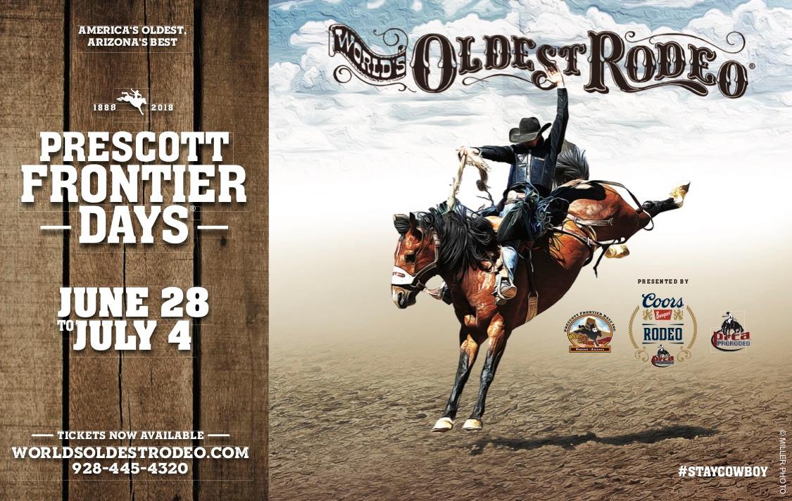 Prescott Frontier Days, Inc. - World's Oldest Rodeo - #staycowboy The ...