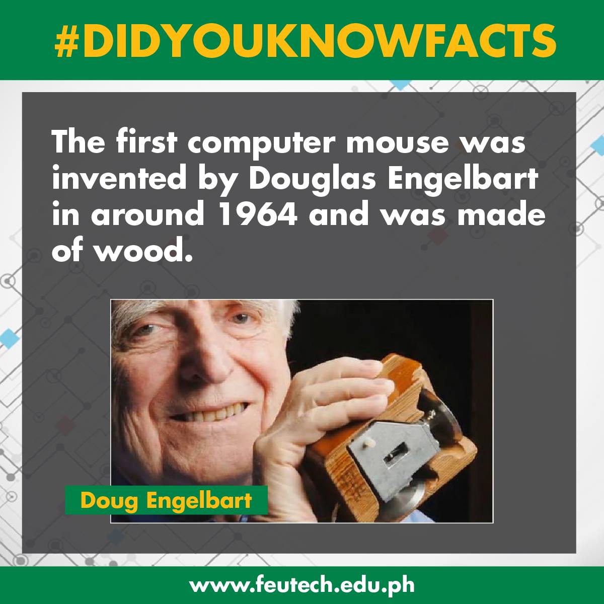 FEU Institute of Technology - The computer mouse as we know it today ...