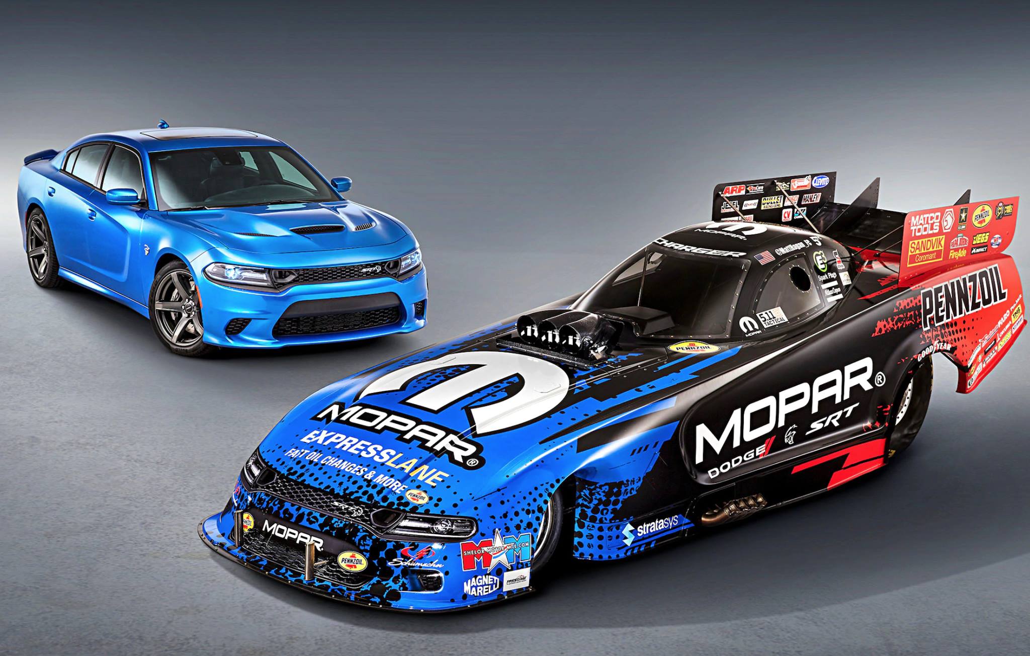 Matt Hagan's Mopar Direct Connection Funny Car looks awesome