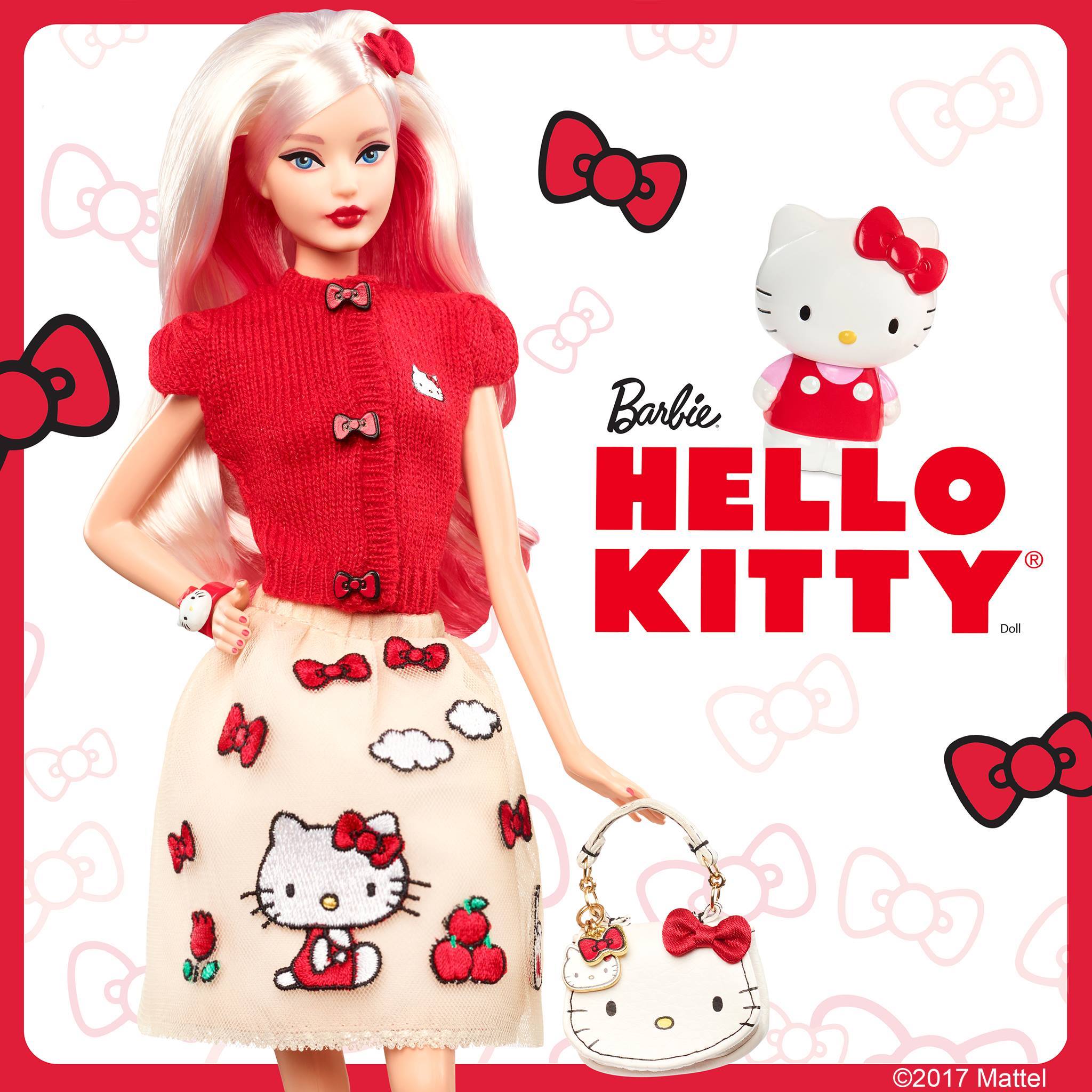 The #Barbie Hello Kitty doll is now available! Order yours now and