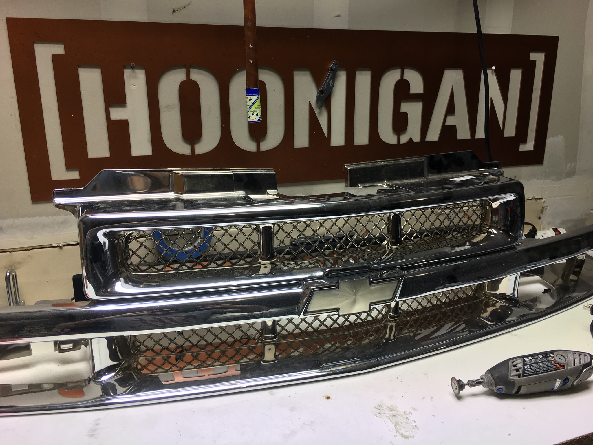 Fits 1982-1990 Chevy S-10 Pickup/Blazer/Jimmy 304 Stainless Steel Billet Grille 146396932351