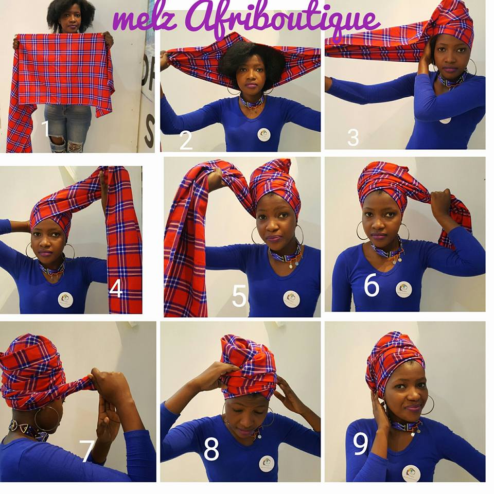 I don't know how to tie a #doek! said... - Melz Afriboutique | Facebook