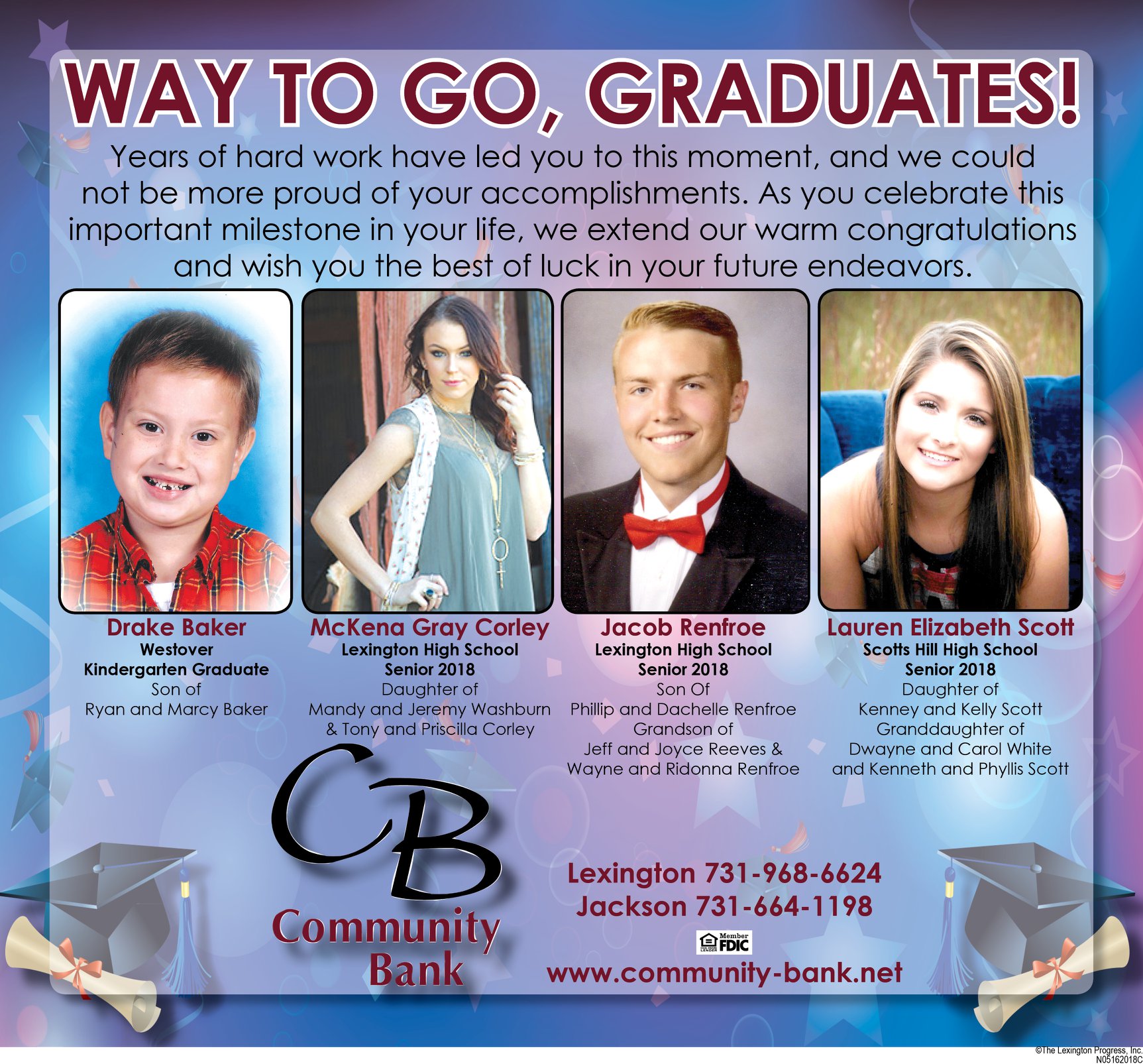 Community Bank - Congratulations to the graduates &... | Facebook