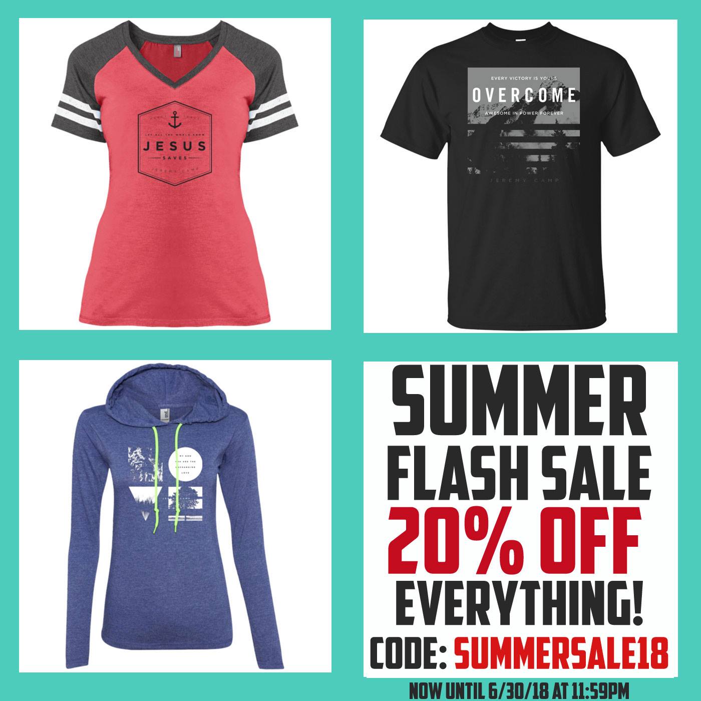 Jeremy - FLASH SALE! 20% off everything! Visit Jeremy