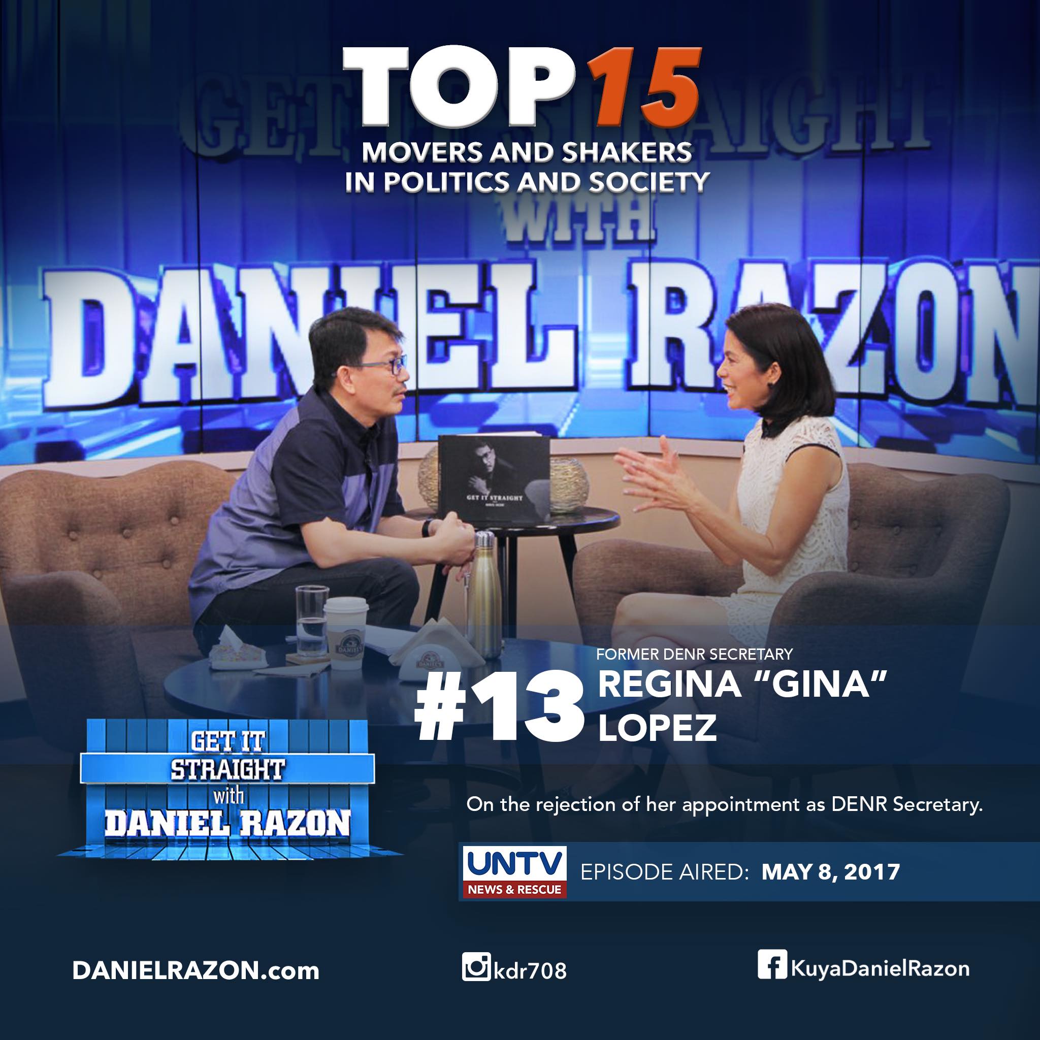 Daniel Razon - No. 13 in our Top 15 Movers and Shakers...