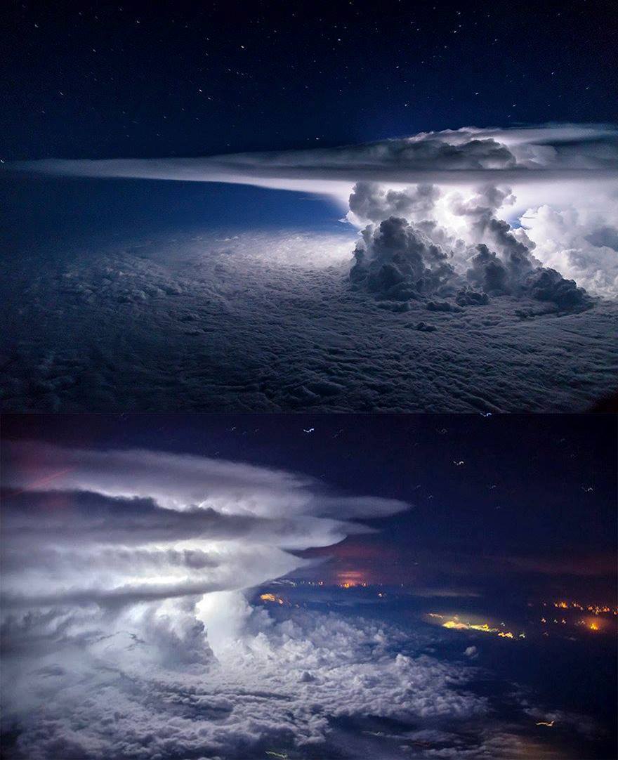 Oh! Media - Subhanallah. Gambar ribut petir yang diambil dari kapal ...