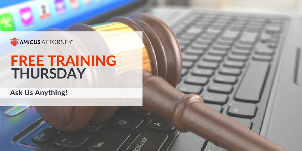 Amicus Attorney - The World's Leading Practice Management Software