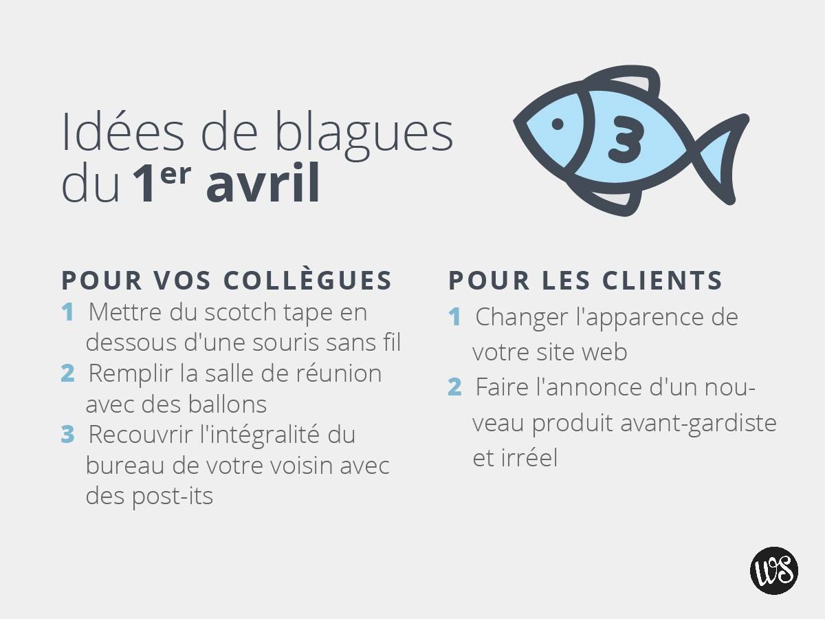 Blagues A Faire Pour Le 1er Avril