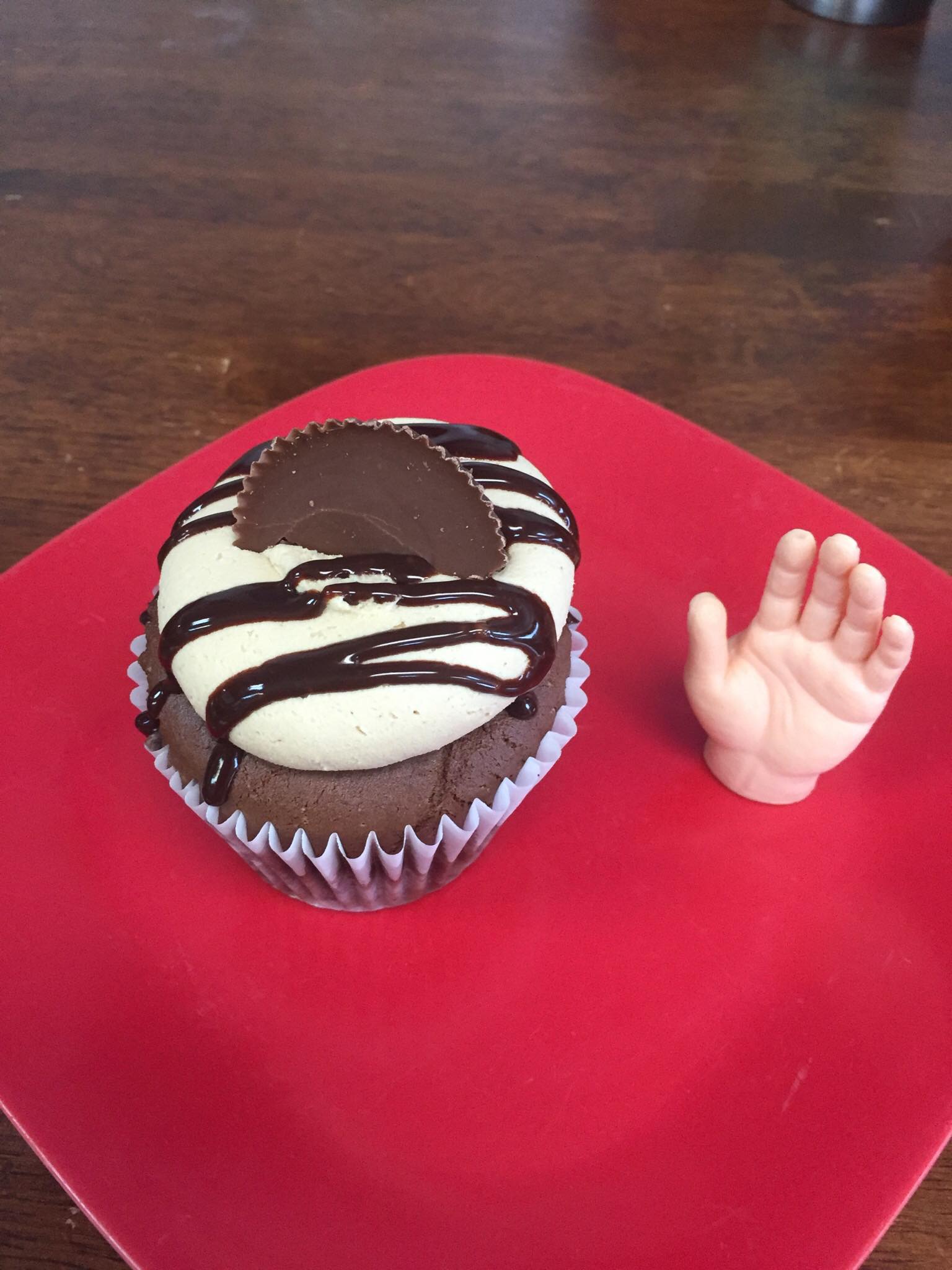 Cupprimo - A before and after shot of Reese's Ripoff...one...