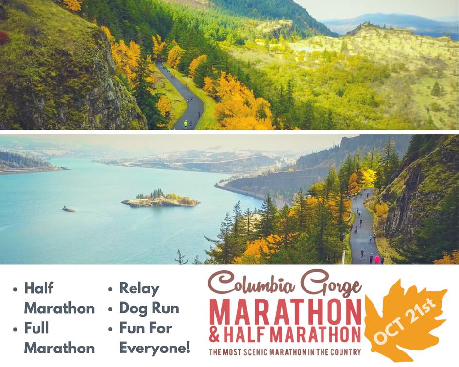 The most Scenic Run in the... - Columbia Gorge Marathon