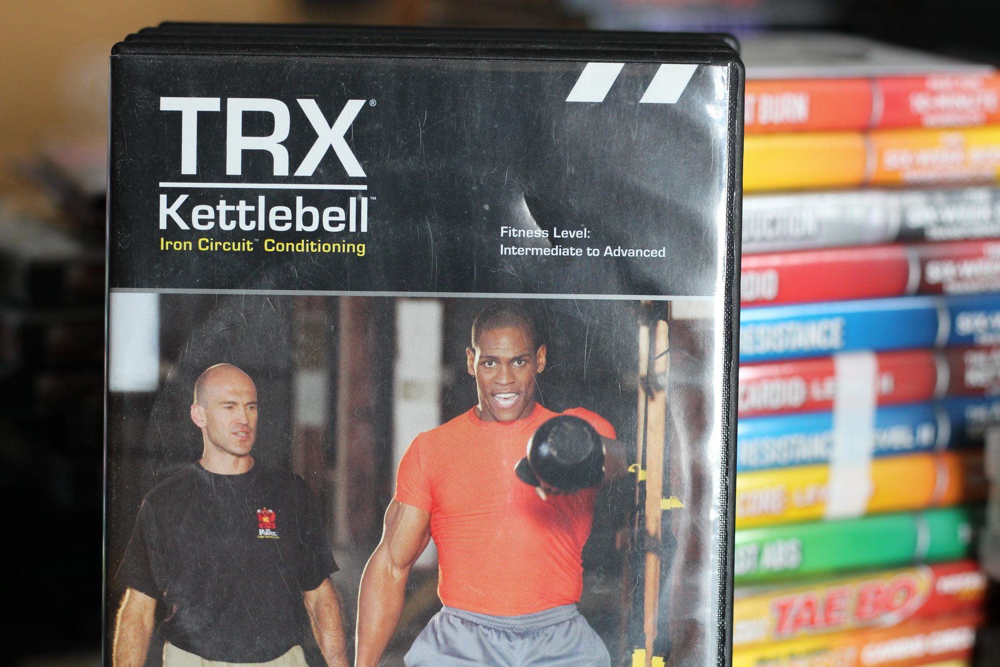 Four different DVDs , Jillian Michael's yoga meltdown, 30 days