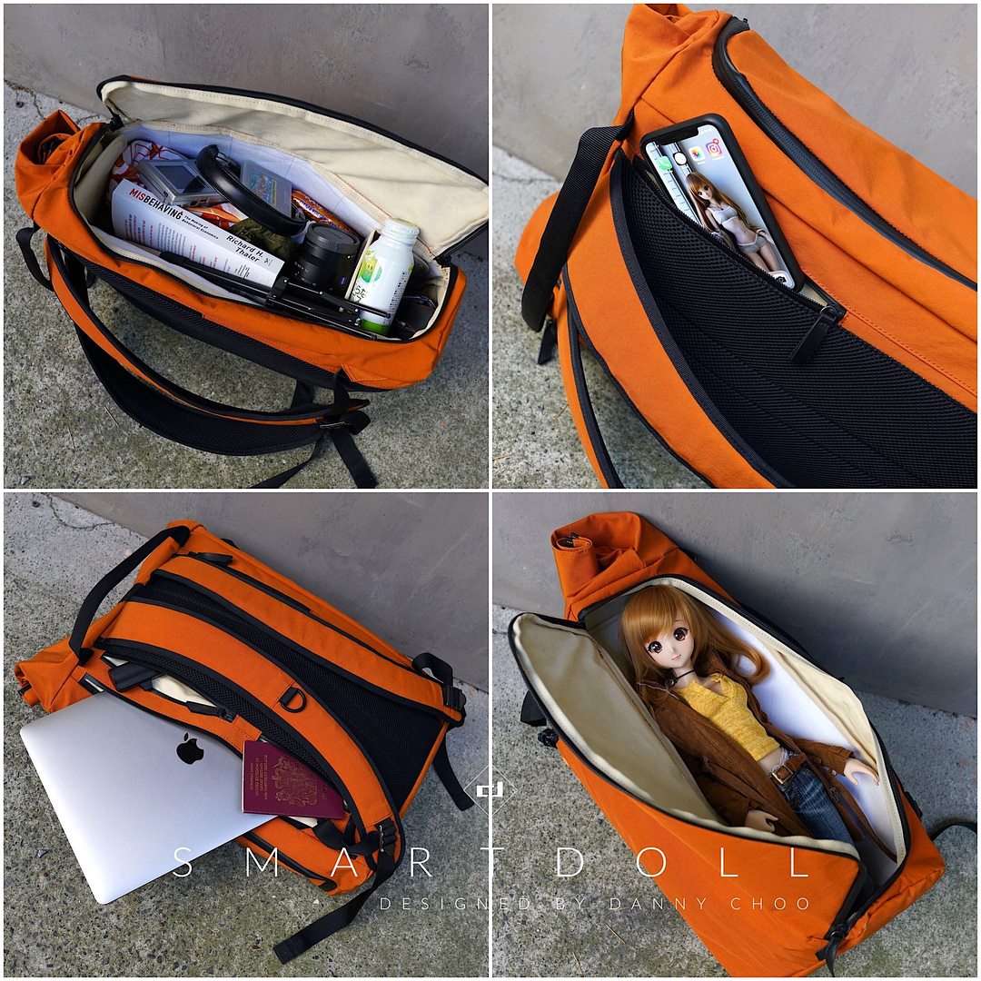 Mirai Carry - the Back Pack made for Smart Doll owners. Made in