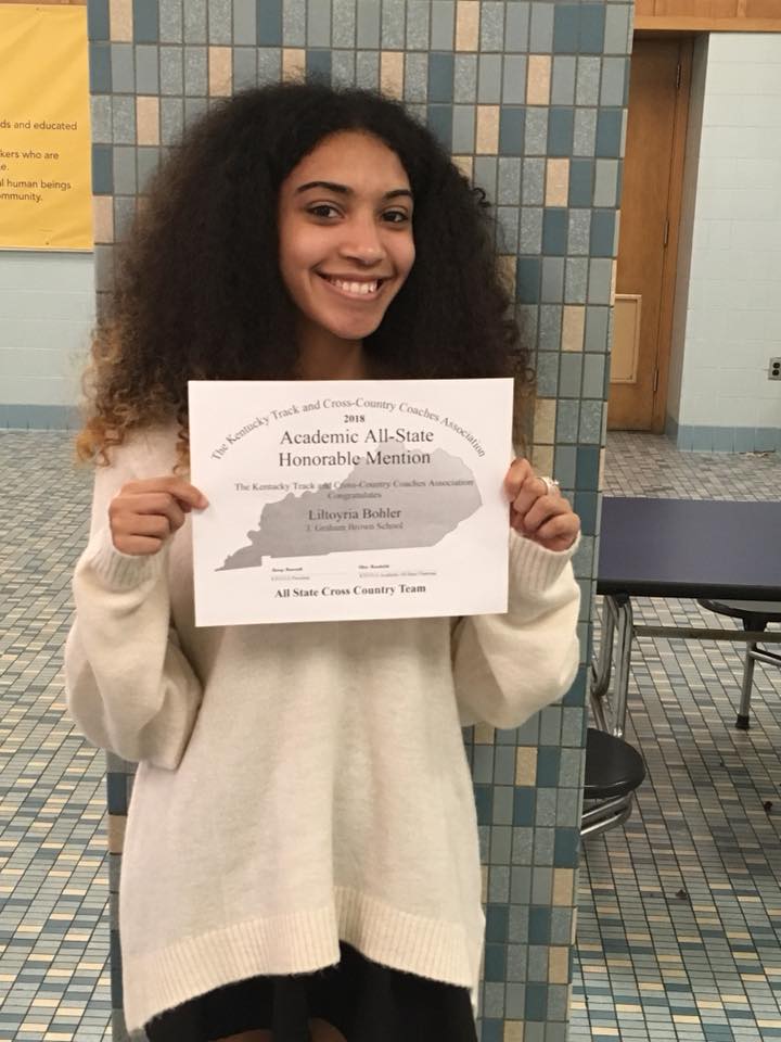 Congratulations to Ruby Jost,... - J. Graham Brown School