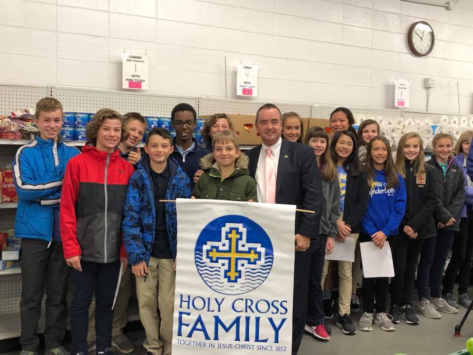 Today the 7th graders joined... - Holy Cross Catholic School | Facebook