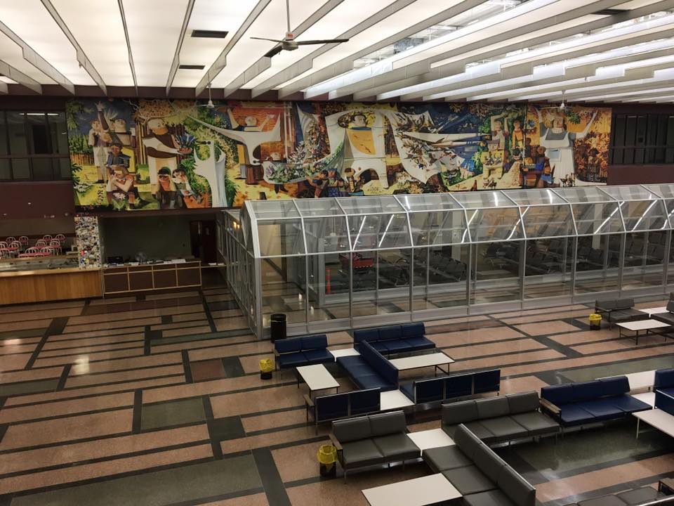 Miss - Inside the Gander airport has been restored and maintained to ...