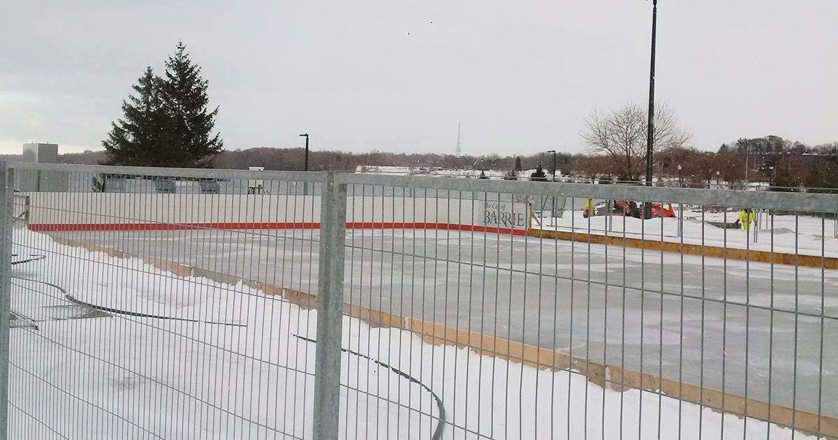 The City of Barrie - The Centennial Park Community Ice Rink is ...