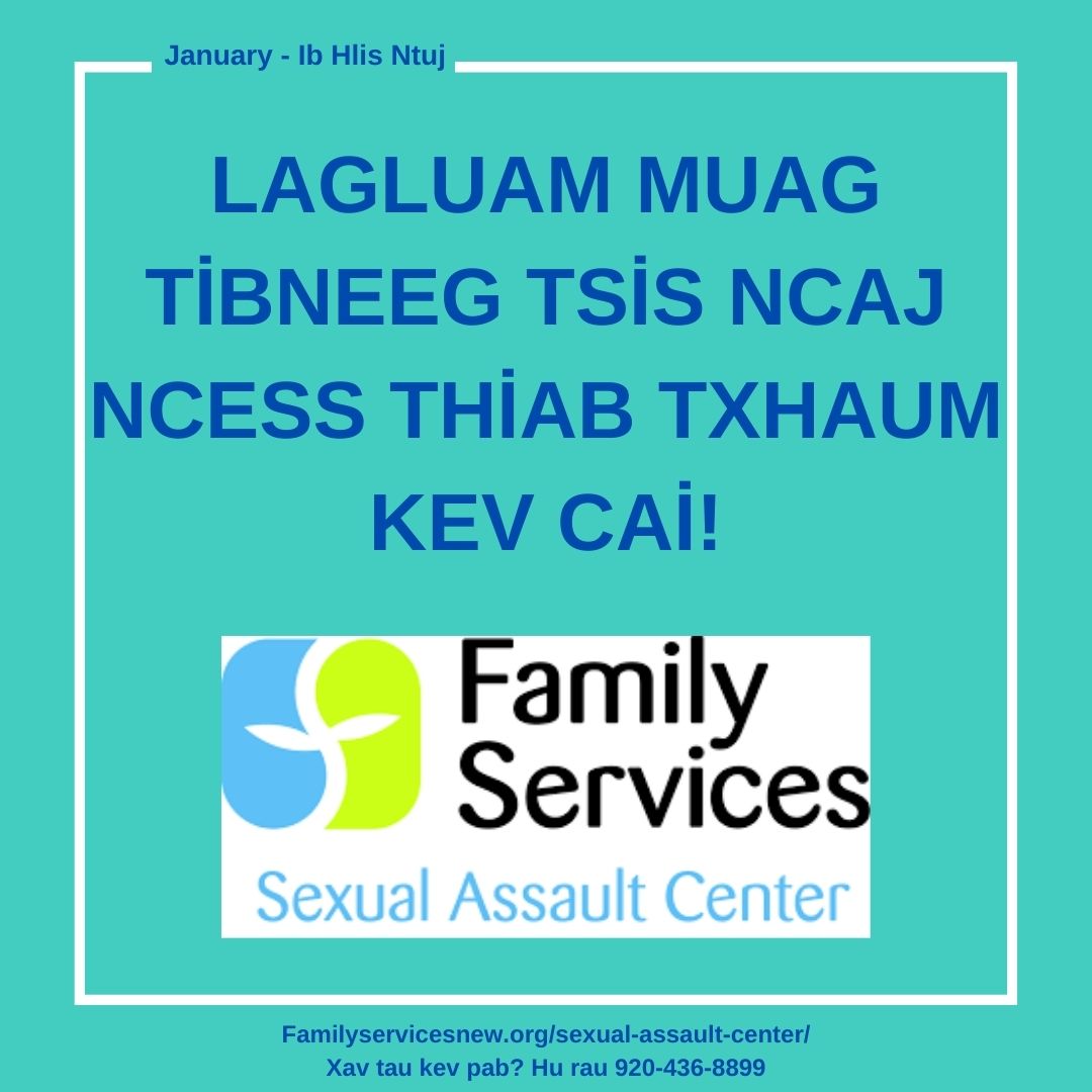 Sexual Assault Center of Family Services | Green Bay WI