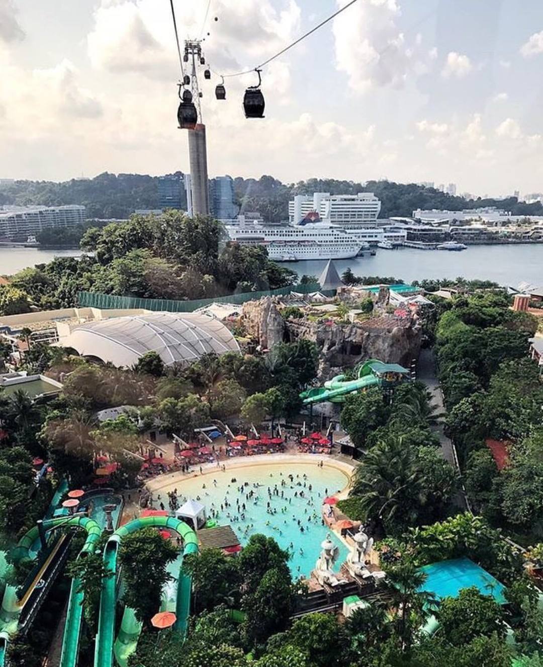 The weather's looking up and it's... - Resorts World Sentosa