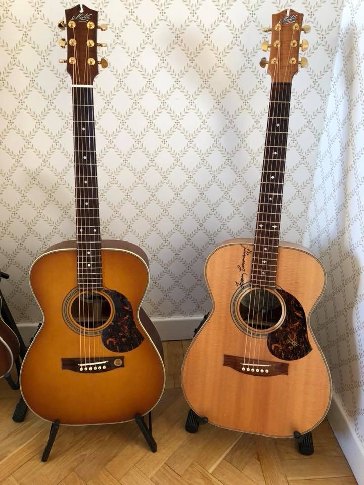 Maton guitars collection photo
