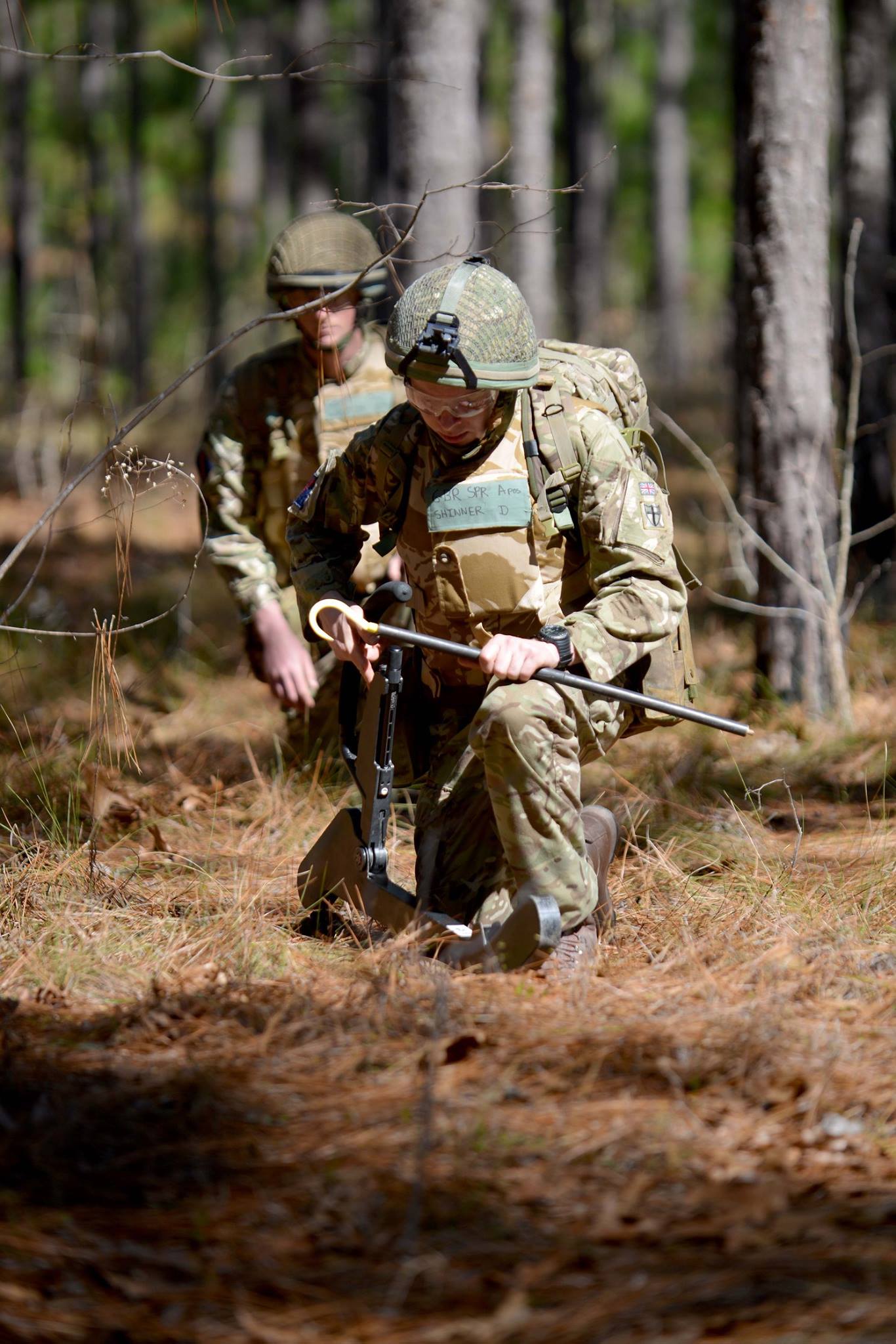 British Army - Airborne EOD masterclass at Fort Bragg. Photographer ...