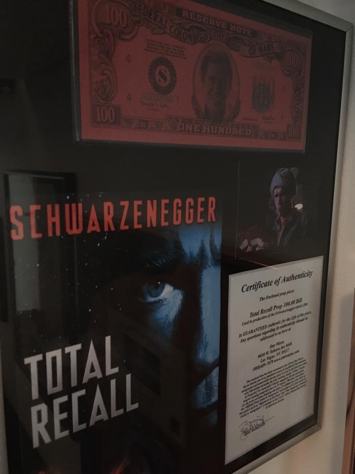 There any Total Recall (1990 Version) props floating around in