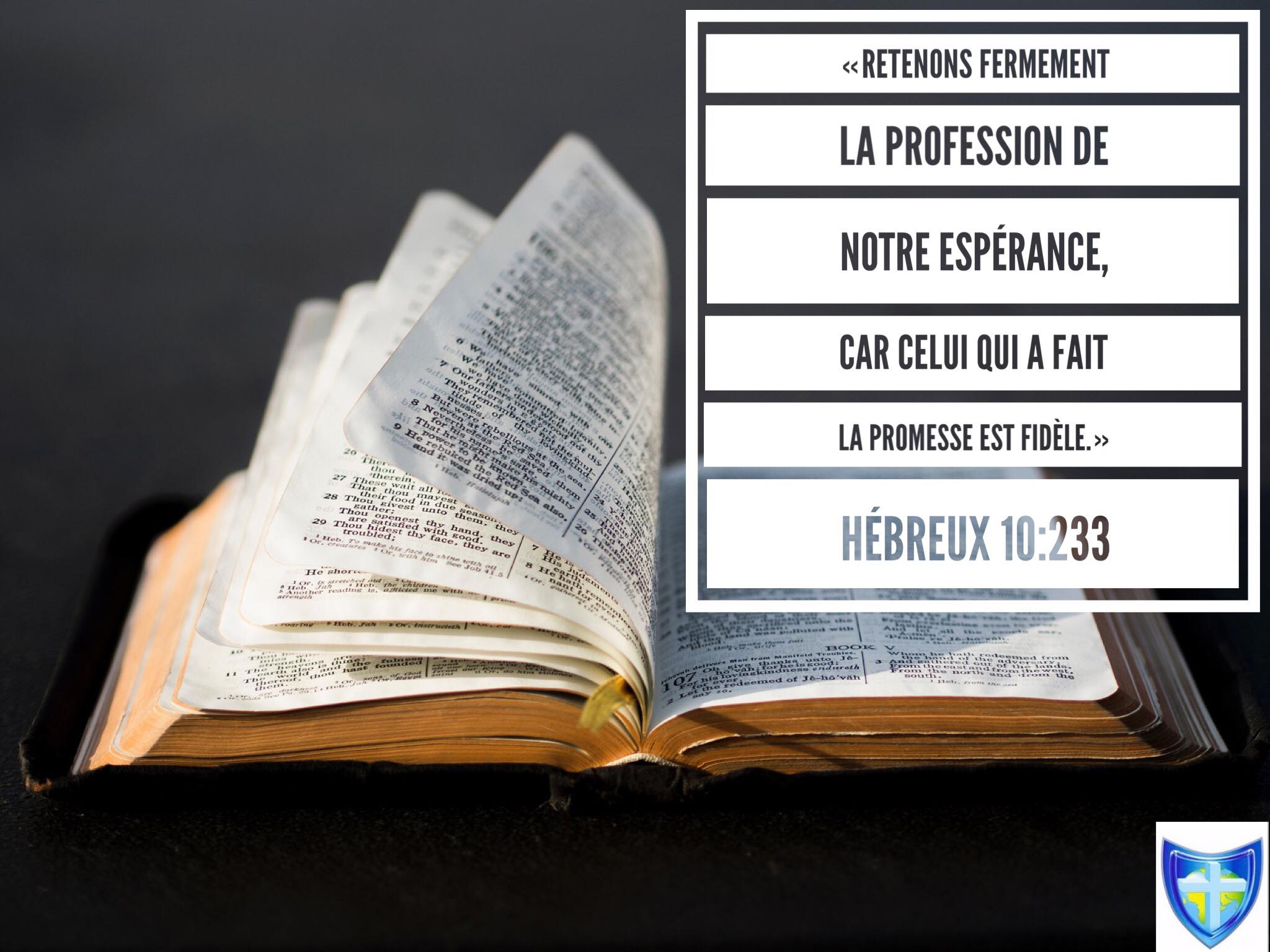 «Retenons fermement la... - Charisma Eglise Chrétienne