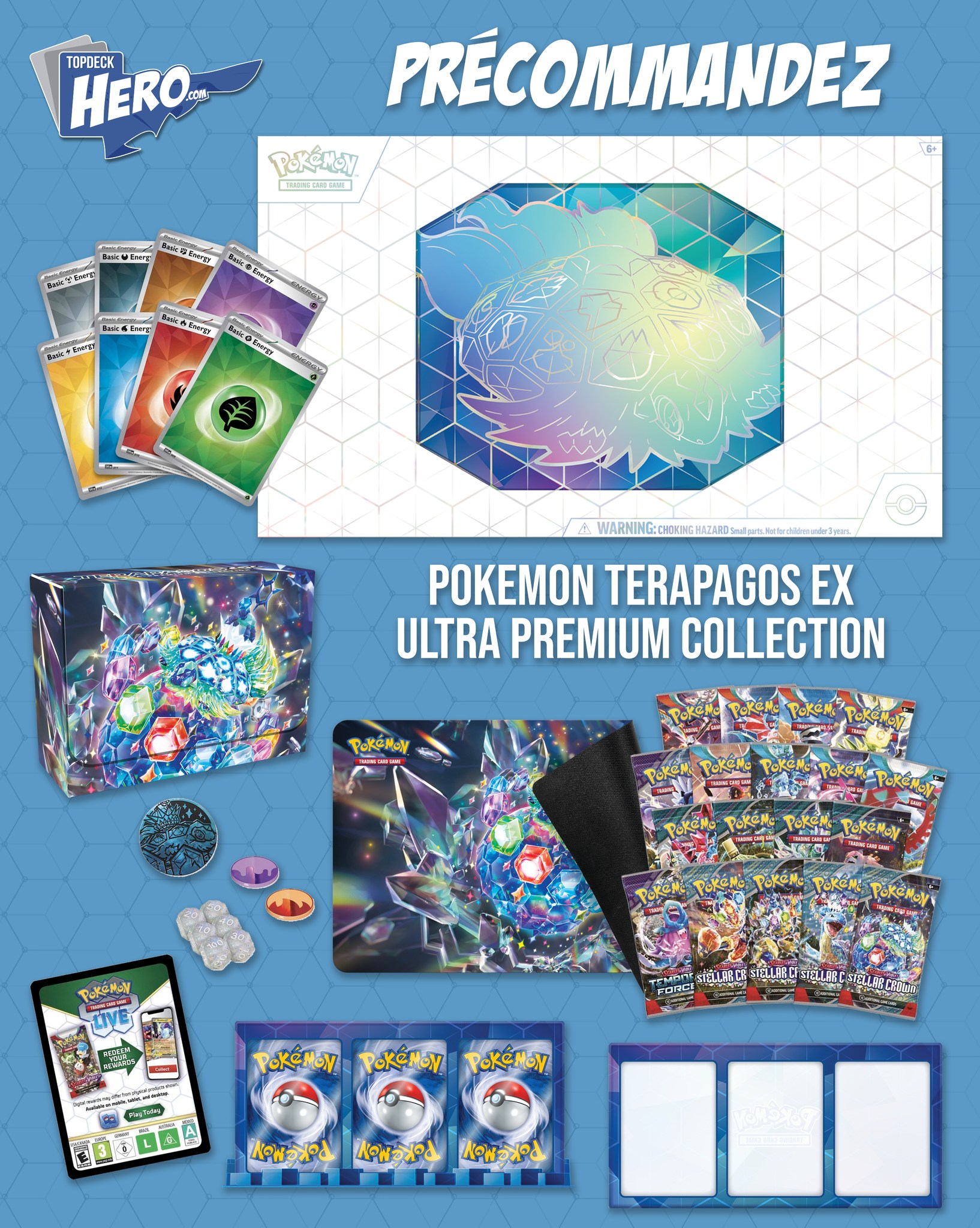 pokmon tcg: terapagos ex ultra-premium collection promo cards Pokemon - 165 - Full Art have for any serious Pokmon TCG enthusiast Grab this excellent Pokmon Ultra