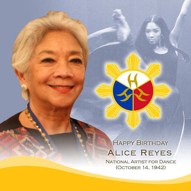 National - Happy birthday Alice Reyes, National Artist for Dance! The ...