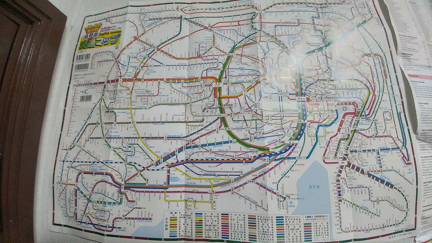 Railway Research Community 鐵道誌 - #東京地鐵 好多條線呀！睇到眼都花 🌀 高清版：https://www ...