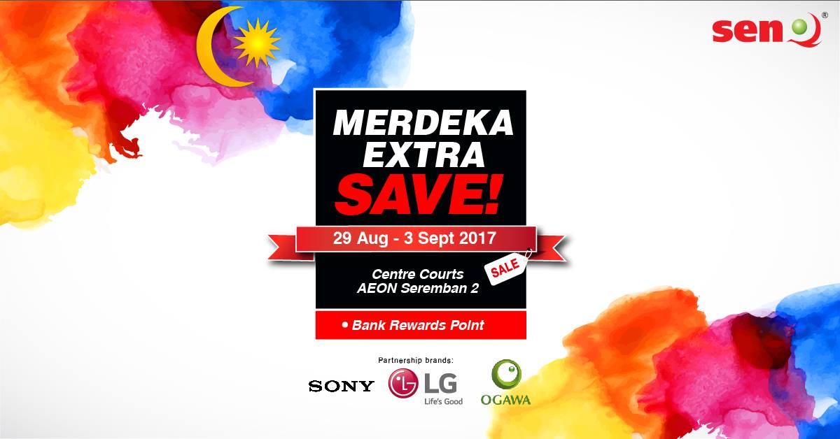 Senq Digital Station Purchase With Your Bank Reward Points During Our Senq Aeon Seremban 2 Merdeka Extra Save Roadshow Now Enjoy Great Discounts For Branded Appliances Senq Aeon Seremban 2 Location