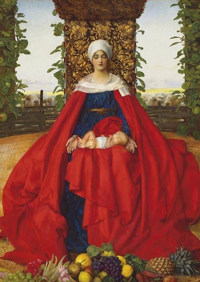 Christa - Frank Cadogan Cowper (British painter) 1877 - 1958 Our Lady ...