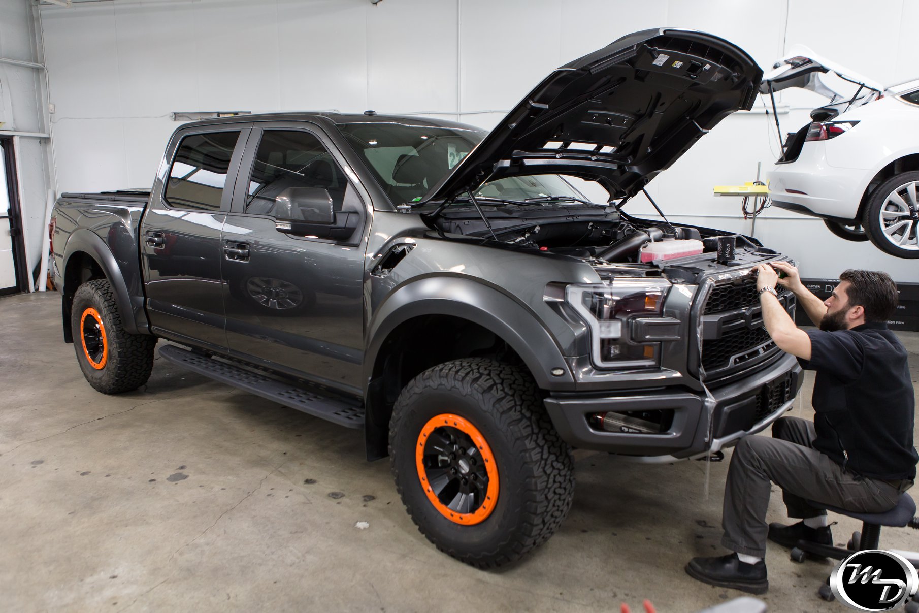 Ford Raptor getting an installation... - Metropolitan Detail
