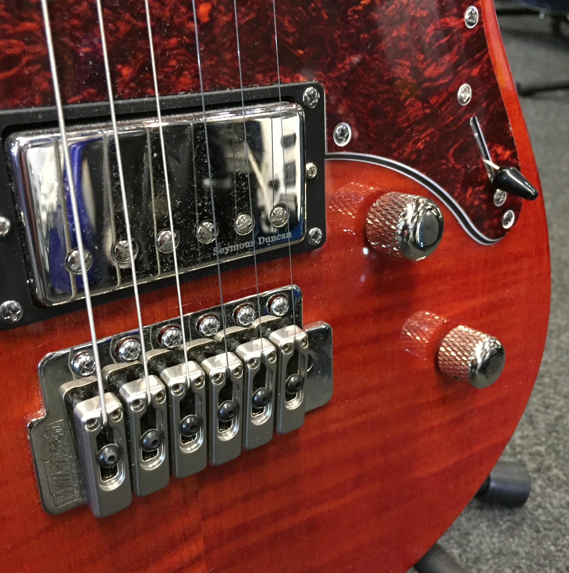 YAMAHA PAC510V 赤 Seymour Duncan P-Rails Yamaha Pacifica 510v upgraded with Seymour Duncan P-Rail