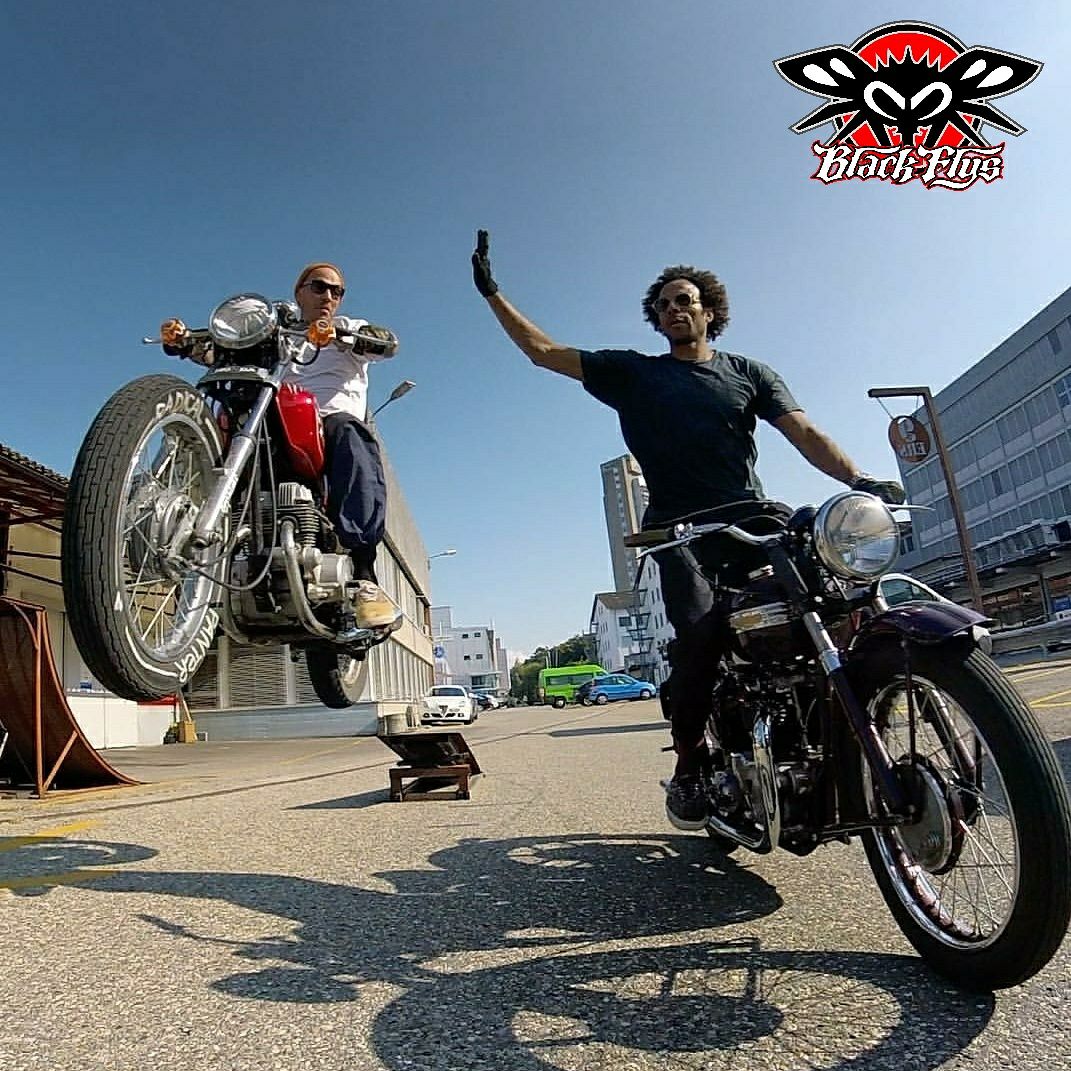 Black - . #FlyAsFUCK 👊😎👊 . Danny @Hard9Choppers always pushin limits ...