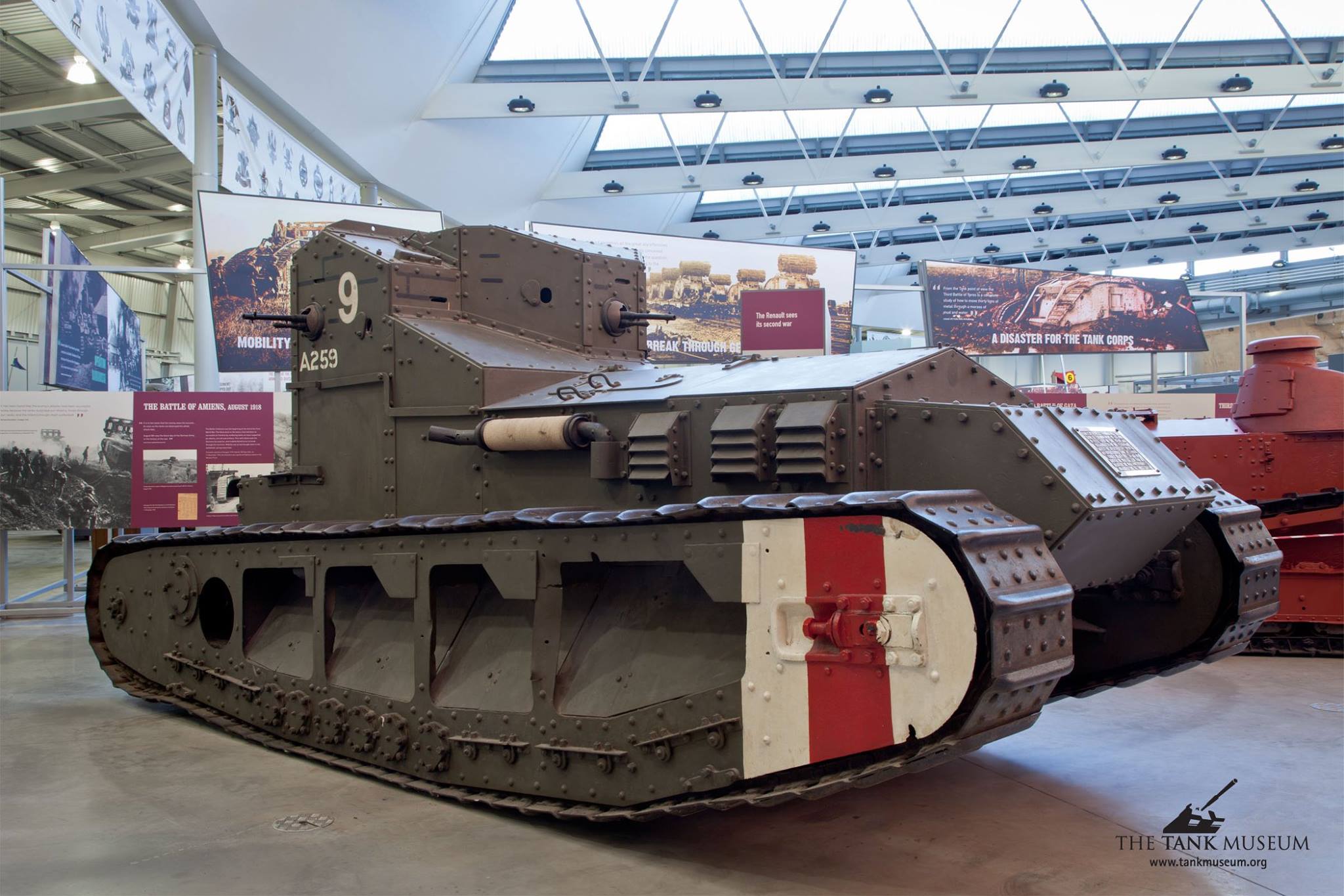 The Tank - In contrast to the first British tanks, the Medium Mark A ...