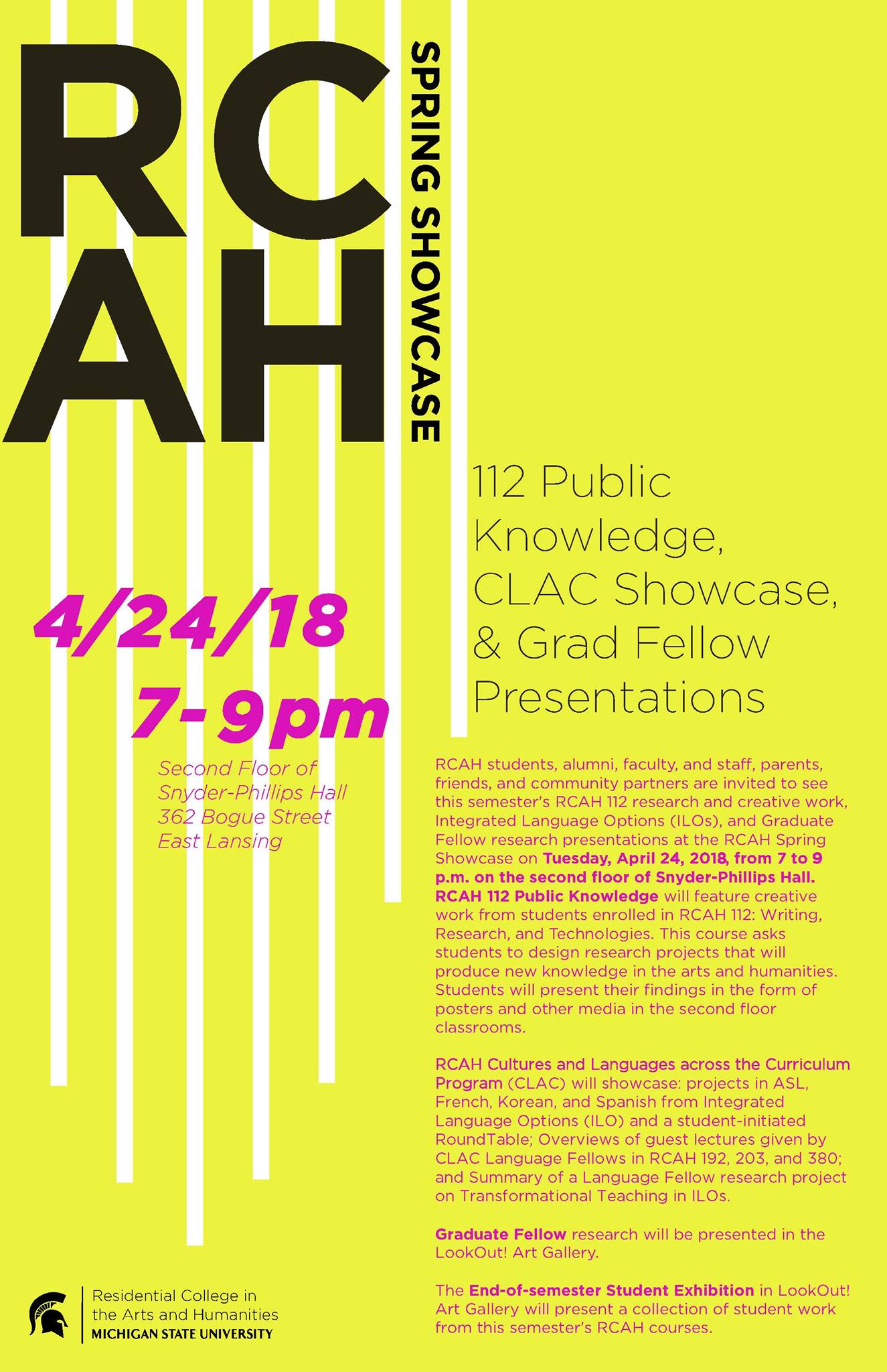RCAH Art Studio at MSU | East Lansing MI