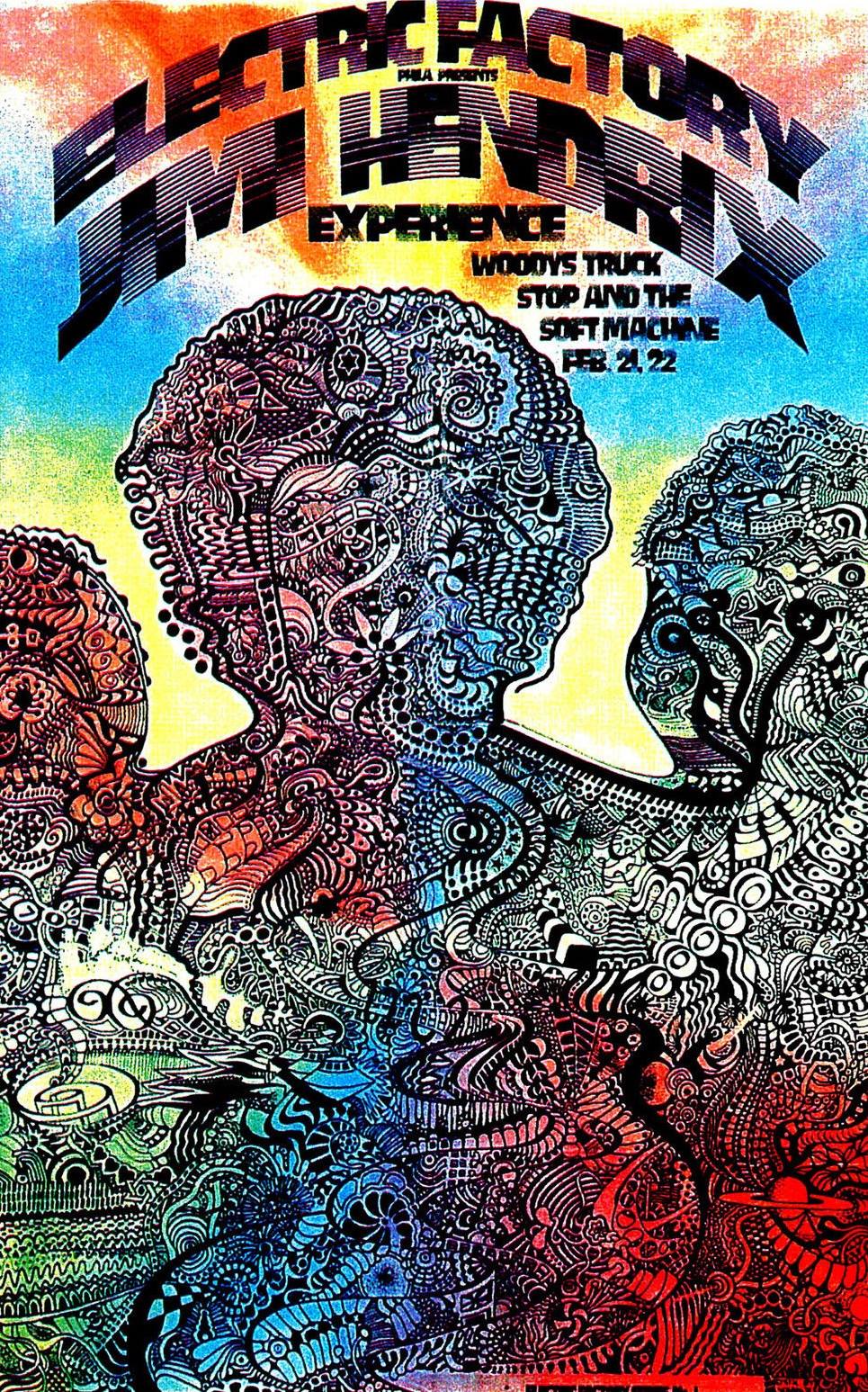 On February 21, 1968 The Jimi Hendrix Experience performed two