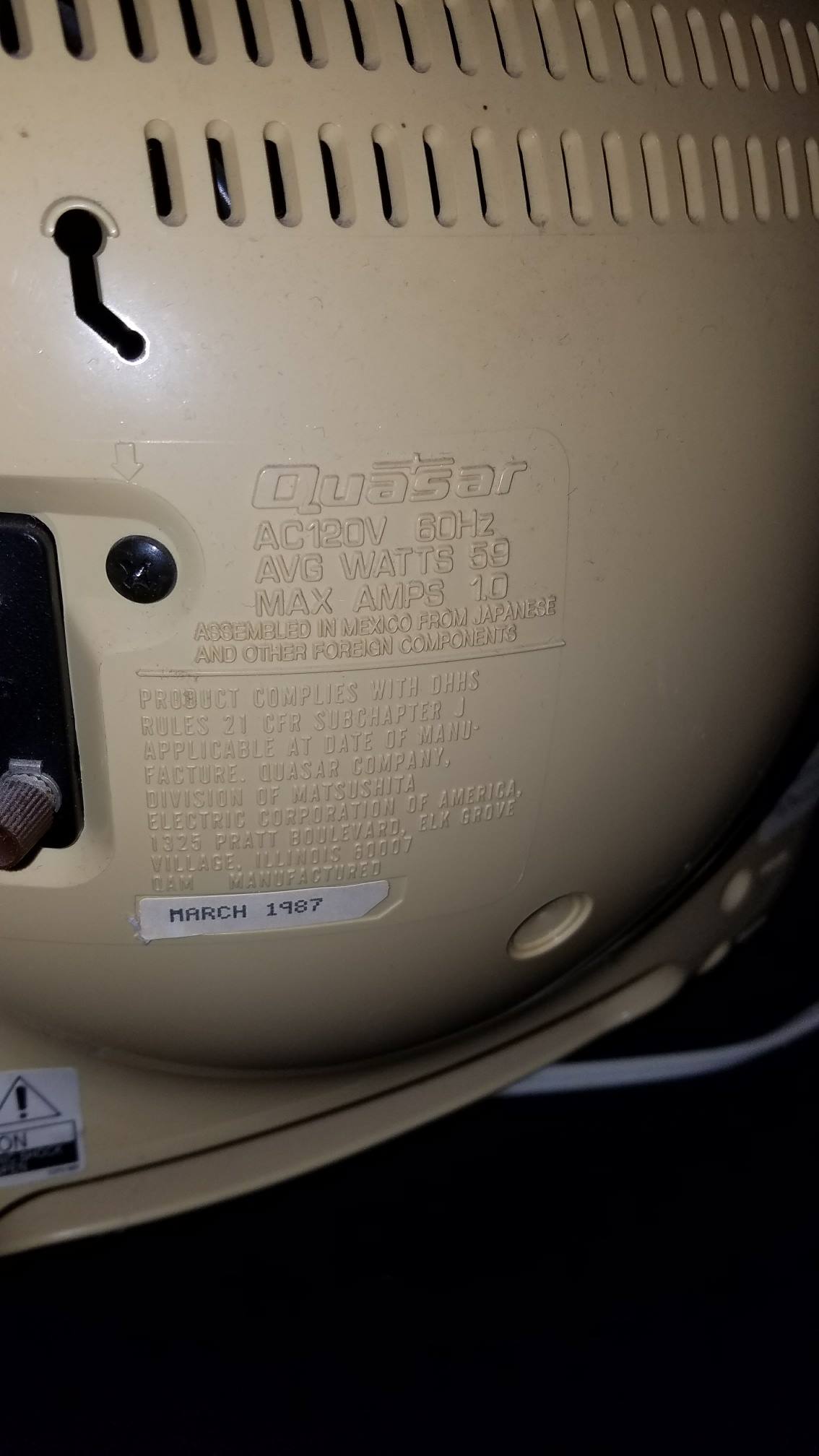 Found this at a client's home. Works like a champ still. The