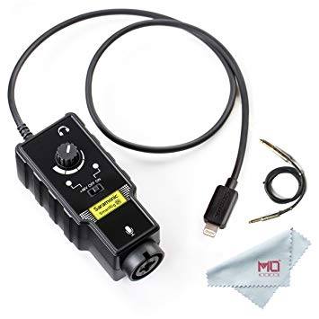 The Shure MV88 (again) plugs right into your iPhone The Shure MV88
