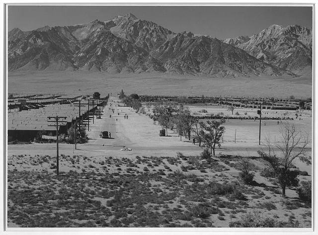 These photos by Ansel Adams of life in a Japanese internment camp